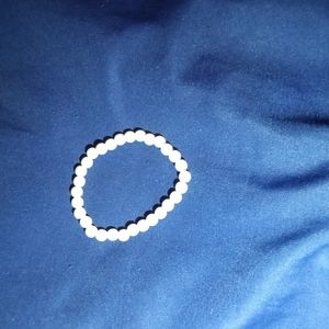 White bracelet